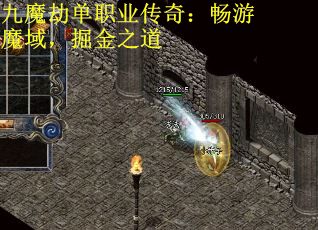 九魔劫单职业传奇：畅游魔域，掘金之道